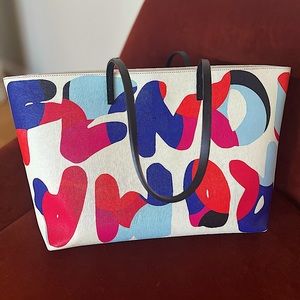 FENDI ABSTRACT PRINT TOTE 👜